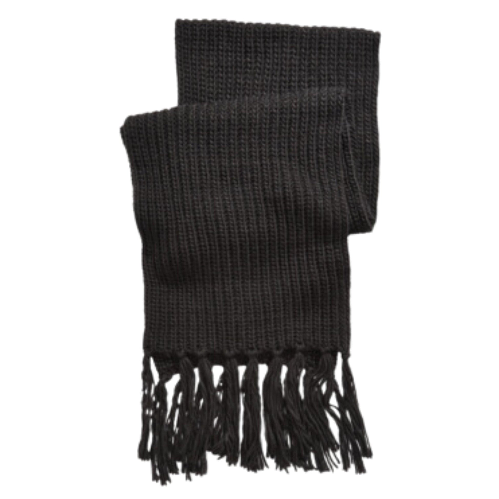 STEVE MADDEN Scarfs 306 cm / Black STEVE MADDEN - Black Blanket Scarf