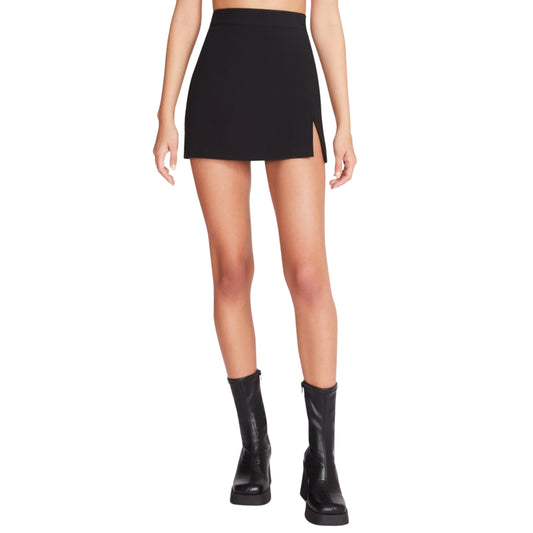 STEVE MADDEN Womens Bottoms S / Black STEVE MADDEN -  Cameron Miniskirt