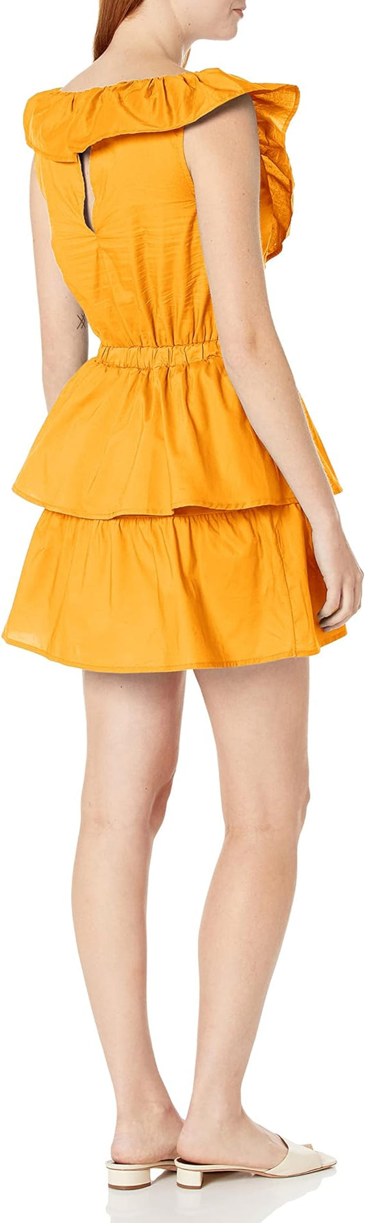 STEVE MADDEN Womens Dress XS / Orange STEVE MADDEN - Summer Sunset Dress
