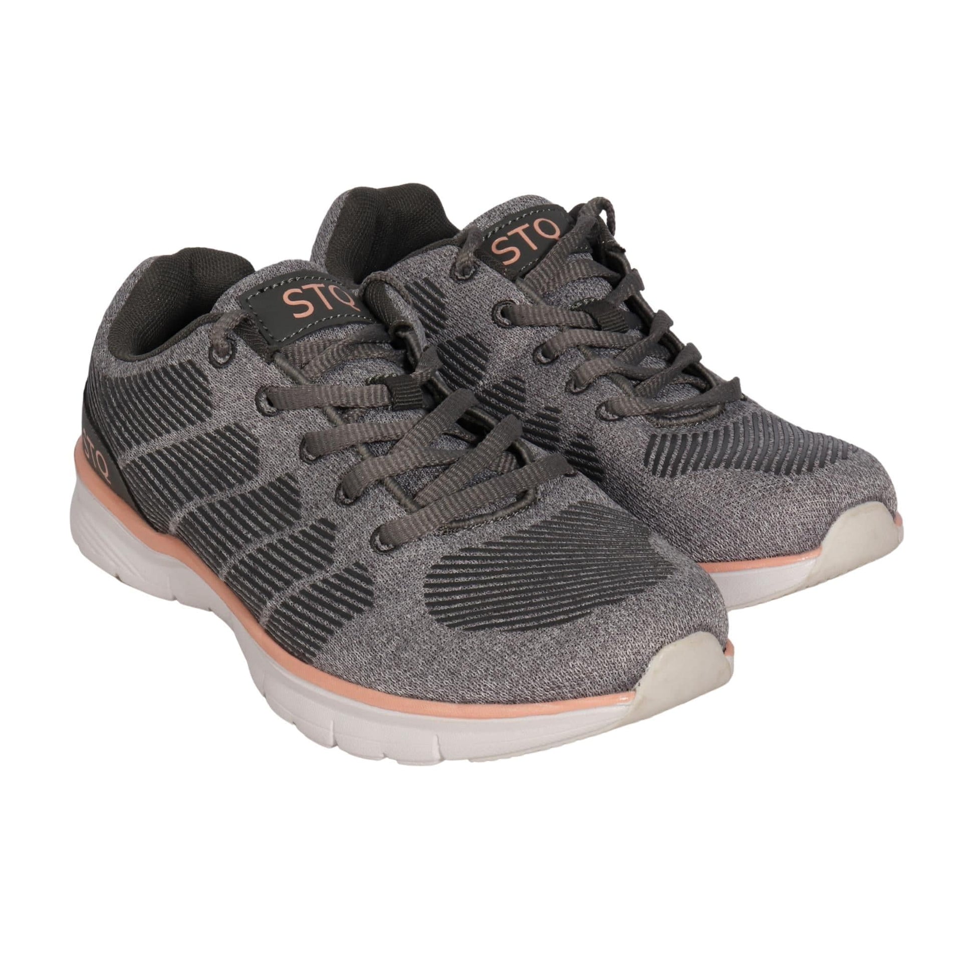 STQ Athletic Shoes 38 / Grey STQ - Breathable Fashion Sneakers
