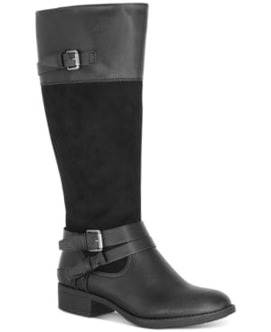STYLE & CO. STYLE & CO. - Ashliie Faux Leather Dress Boots