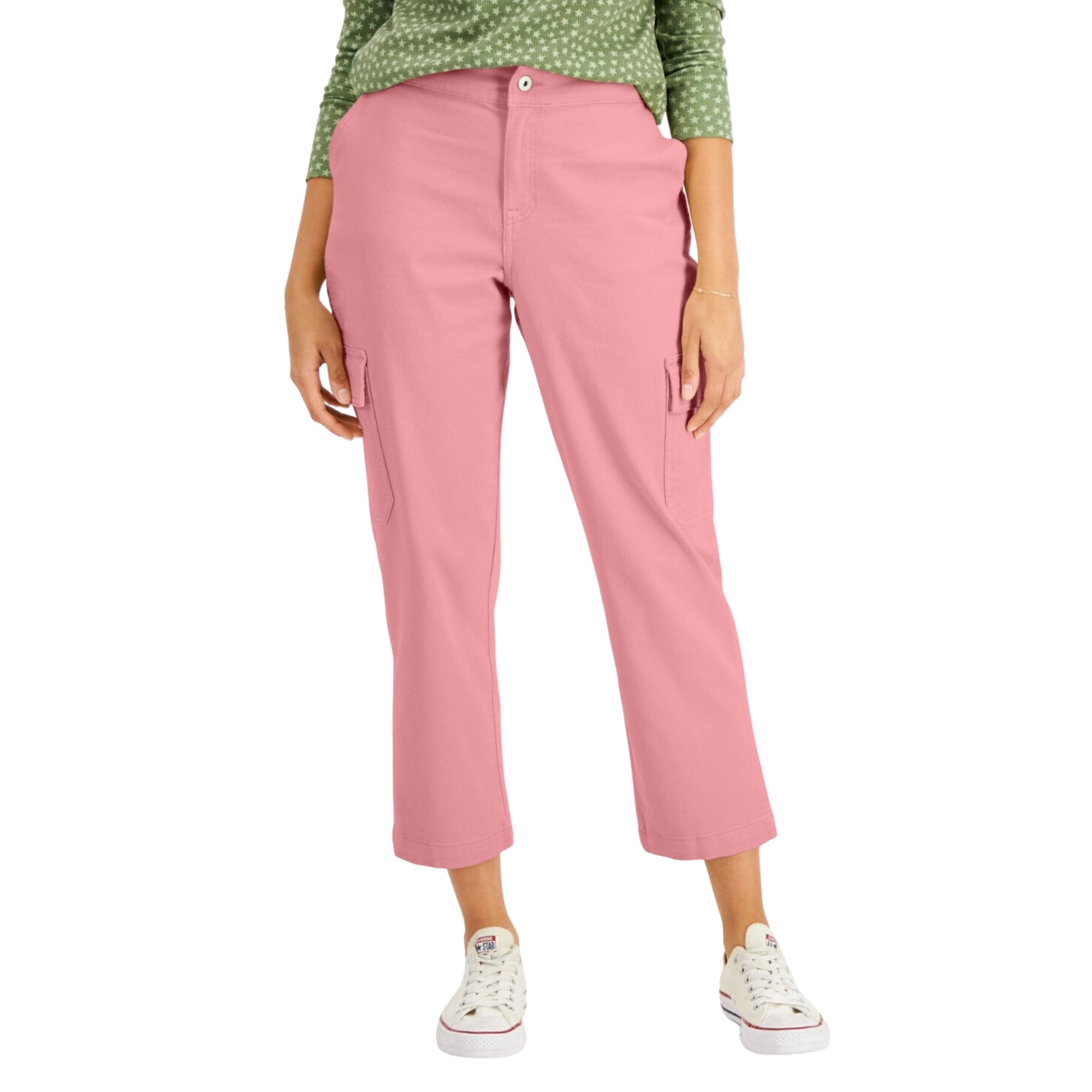 STYLE & CO. Womens Bottoms M / Pink STYLE & CO. - Modern Cargo Pants