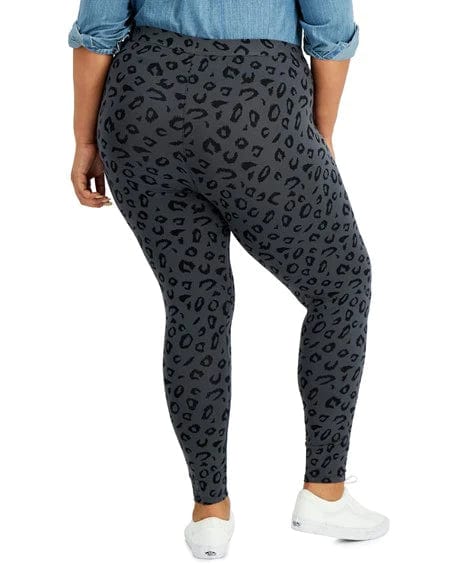 STYLE & CO. Womens Bottoms STYLE & CO. - Plus Size Printed Leggings