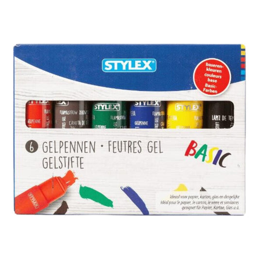 STYLEX Stationery STYLEX - Gel Pens 6 pcs
