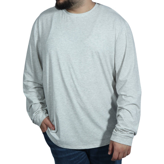 STYLUS Mens Tops XXL / Grey STYLUS - Round Neck T-shirt