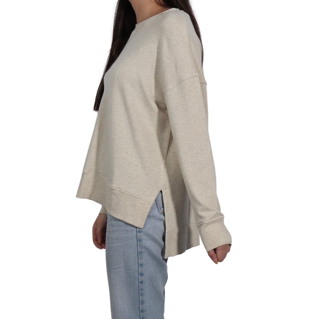 STYLUS Womens Tops STYLUS - Heathered Sweatshirt