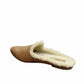 SUN+STONE Womens Shoes 37.5 / Beige SUN+STONE - Ninna Fur Mules