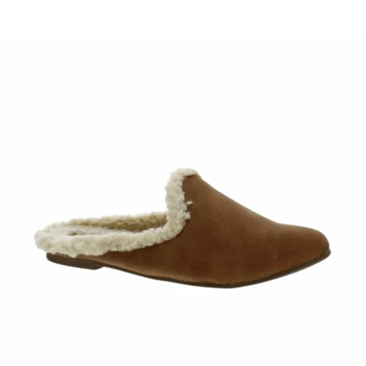 SUN+STONE Womens Shoes 37.5 / Beige SUN+STONE - Ninna Fur Mules