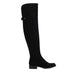 SUN+STONE Womens Shoes 38 / Black SUN+STONE - Round Toe Block Heel Zip-up Boots