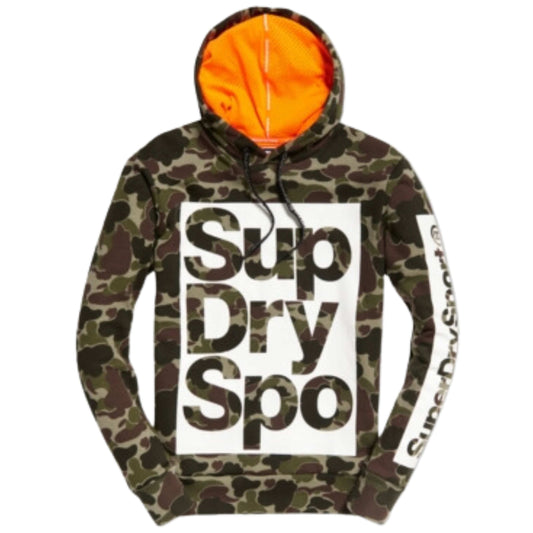 SUPER DRY Mens Tops XXL / Multi-Color SUPER DRY - Pullover Hoodie