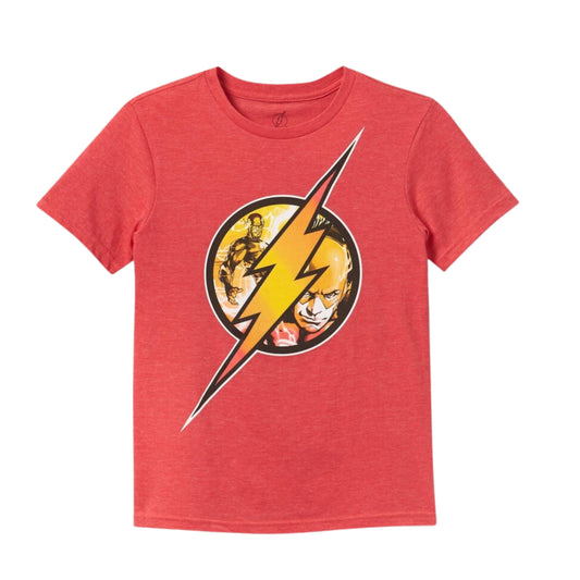 THE FLASH Boys Tops M / Coral THE FLASH - KIDS -  Short Sleeve Graphic T-Shirt