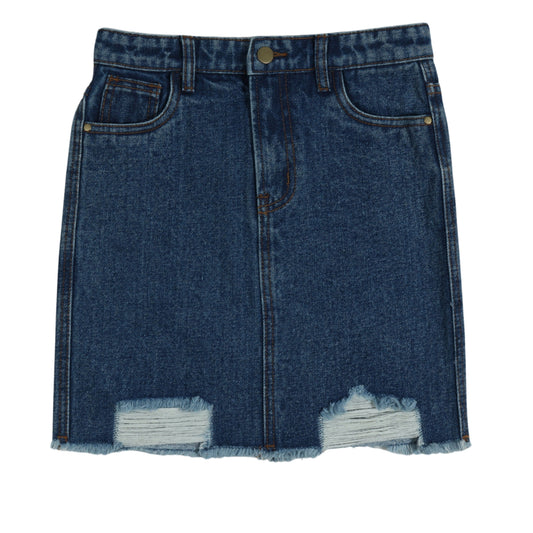 THE NEW Girls Bottoms M / Blue THE NEW - KIDS - Ripped Skirts