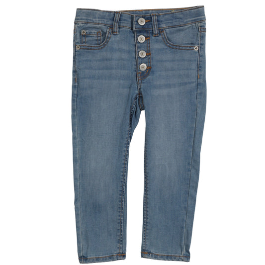 THEREABOUTS Girls Bottoms 4 Years / Blue THEREABOUTS - Kids - Buttons Front Denim