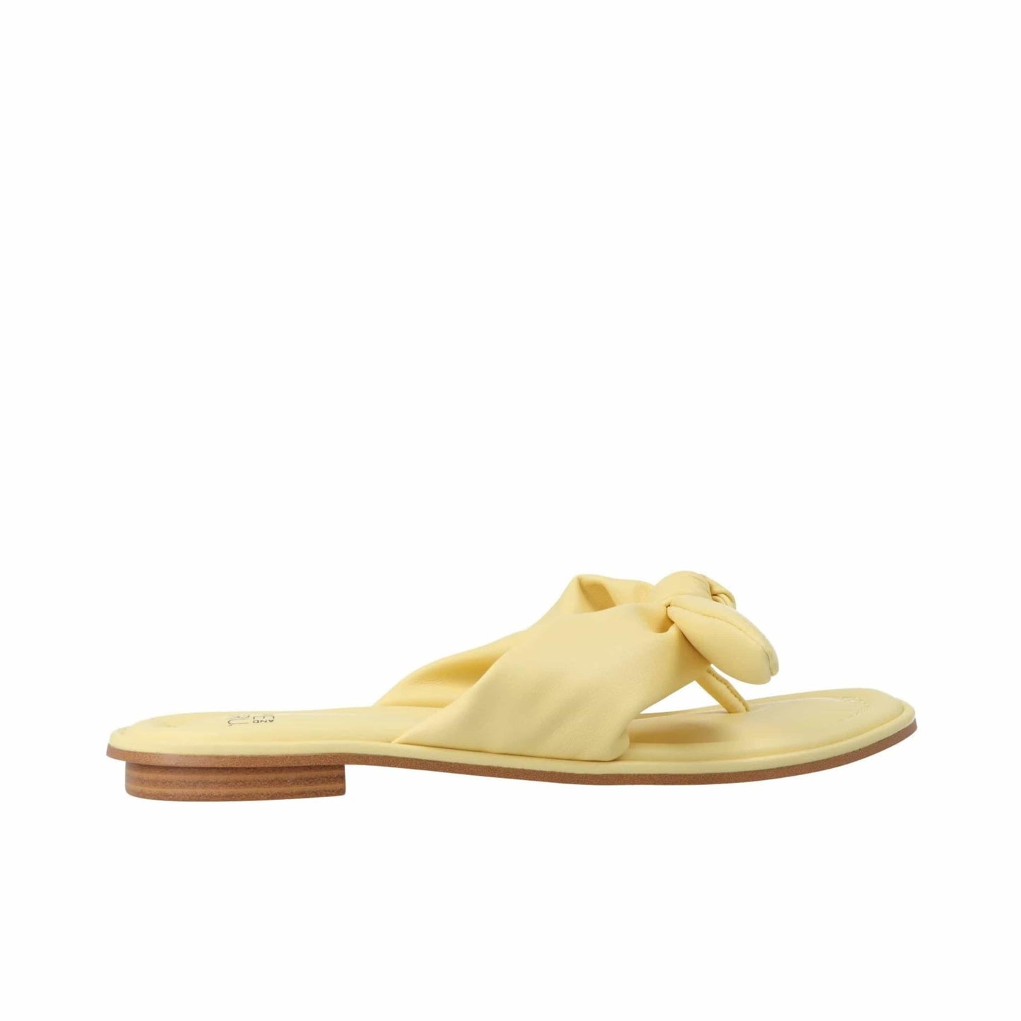 TIME AND TRU Womens Shoes 41 / Yellow TIME AND TRU  -  Bow Thong Slipper