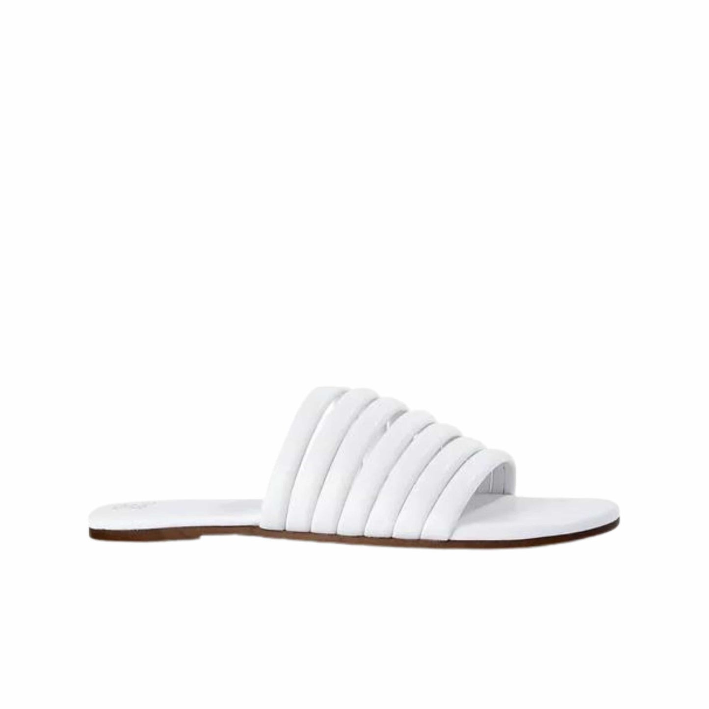 TIME AND TRU Womens Shoes 40 / White TIME AND TRU - Multi-Band Slide Sandals