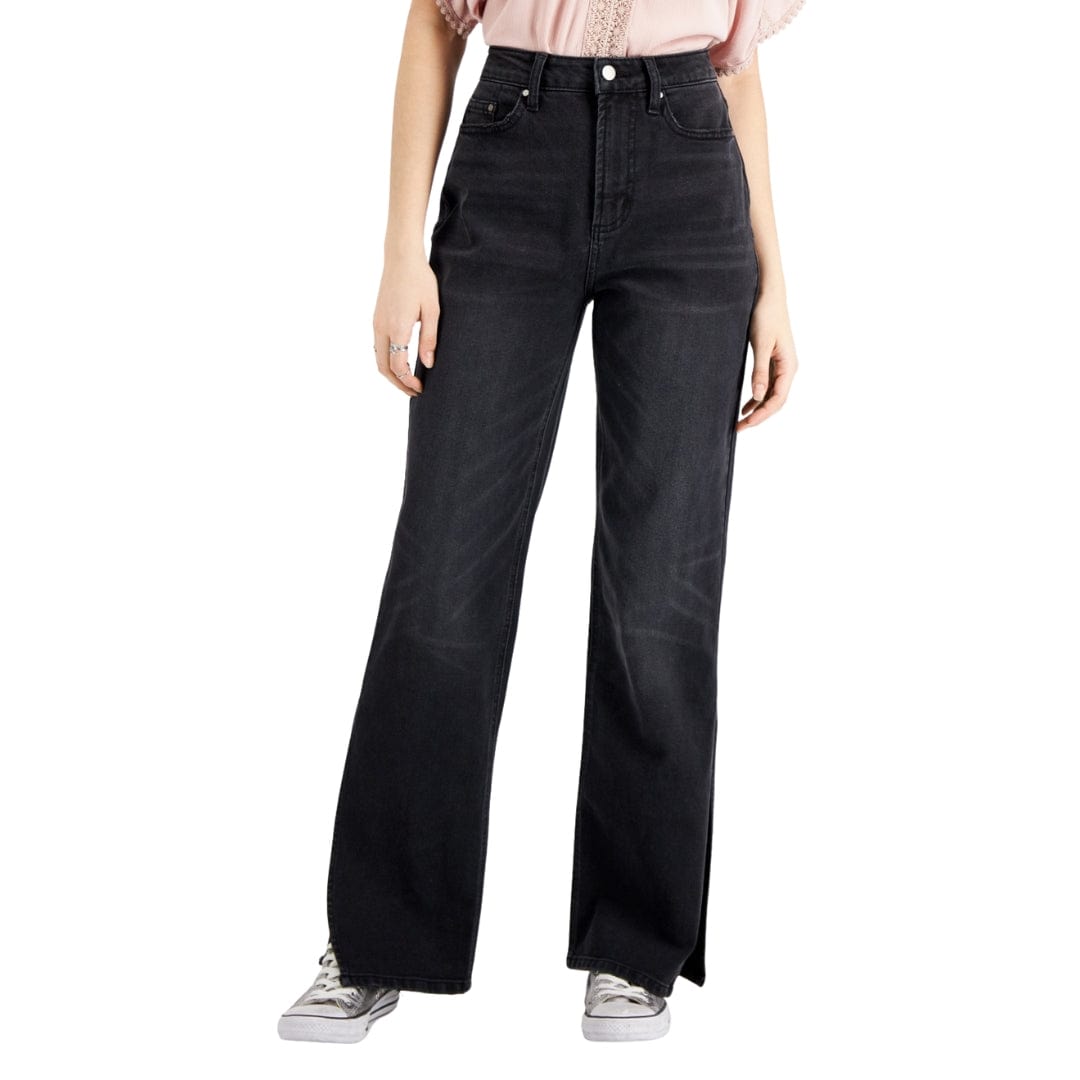 TINSELTOWN M / Black TINSELTOWN - 90s Baggy Straight Leg Jeans