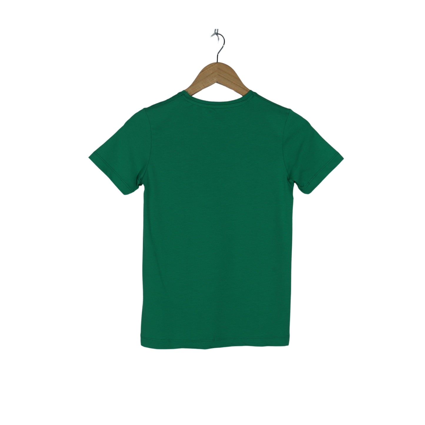 TOMMY LIFE Boys Tops M / Green TOMMY LIFE - Kids - Printed Front Logo T-shirt