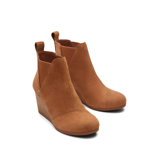 TOMS Womens shoes 39 / Brown TOMS - Kelsey Wedge Boots