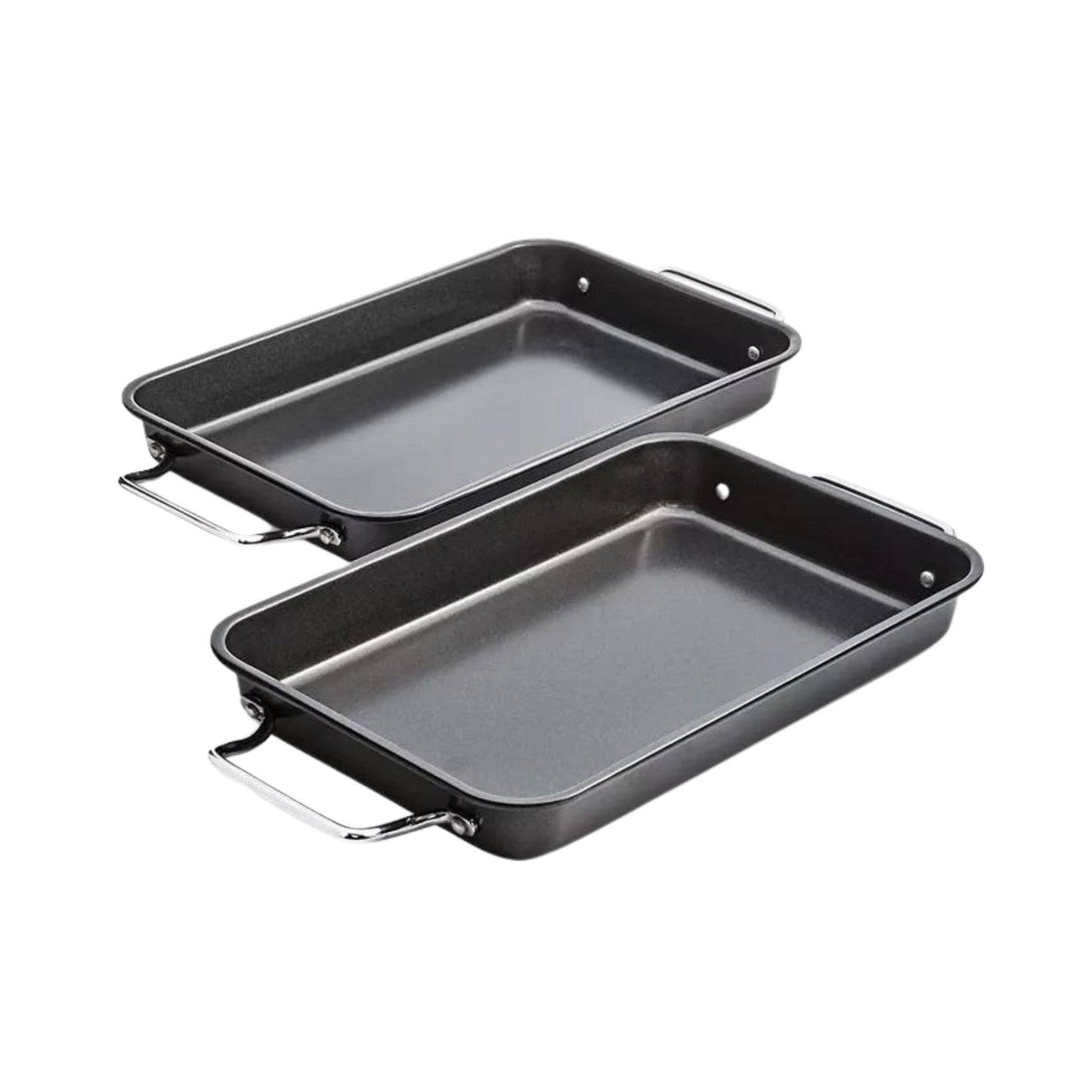 TOOLS OF THE TRADE Kitchenware Grey TOOLS OF THE TRADE - Small Roasting Pans Set of 2