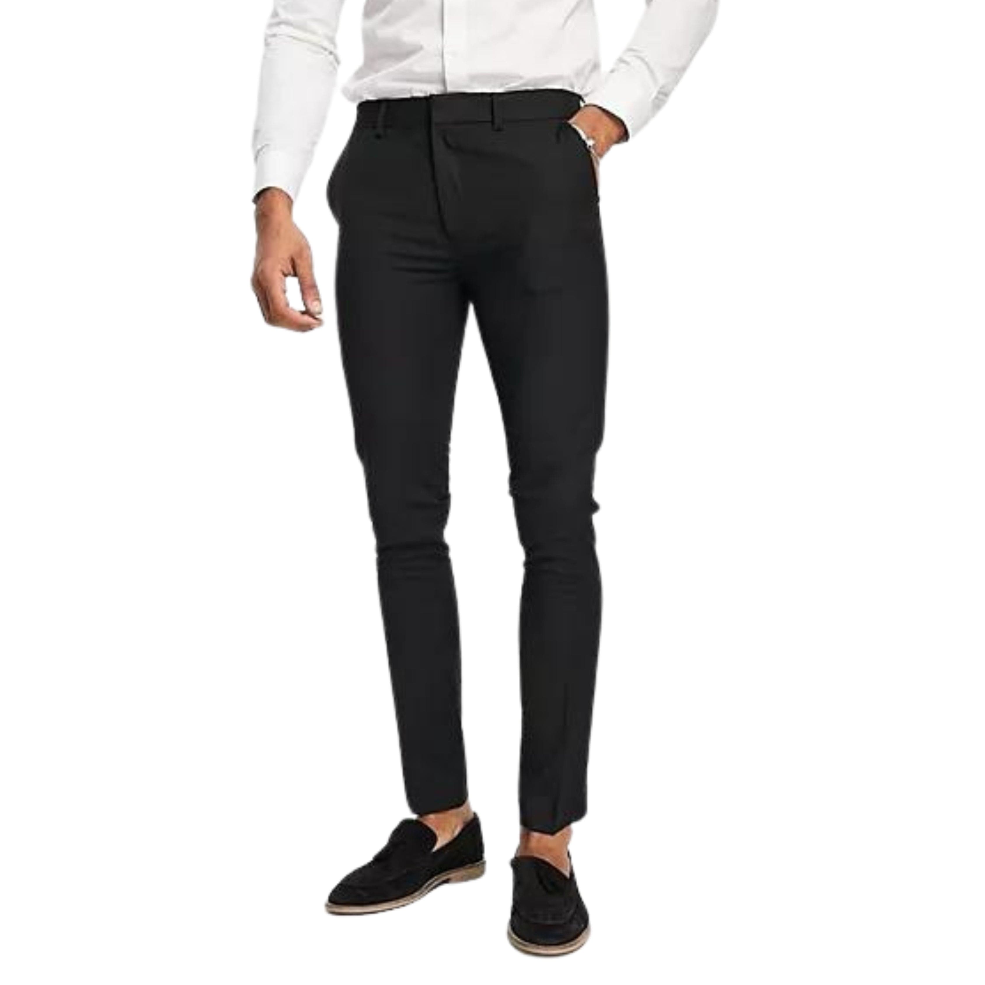 Buy Topman Smart Trousers With Elastic Waistband Online | ZALORA Malaysia