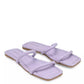 TOPSHOP Womens Shoes 38.5 / Purple TOPSHOP - Polly Tubular Double Strap Sandals