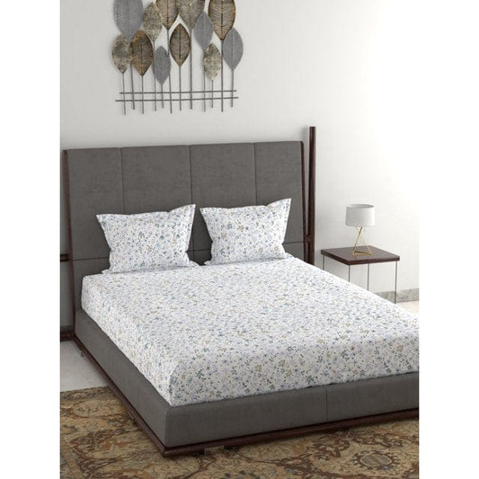 TRIDENT Bedsheets Twin / Bloom TRIDENT - Cotton-Percale King Size Sheets -Bloom