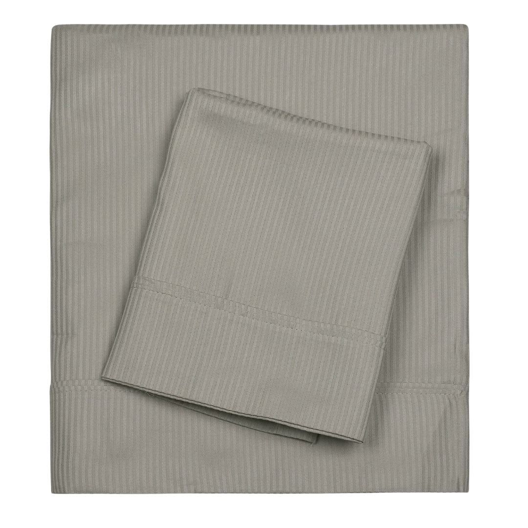 TRIDENT Sheet Sets Twin / Grey TRIDENT - Sateen Weave Deep Pocket Luxury Sheet Set