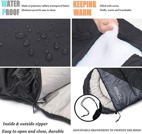 TUPHEN Others Activities Black TUPHEN - Sleeping Bags