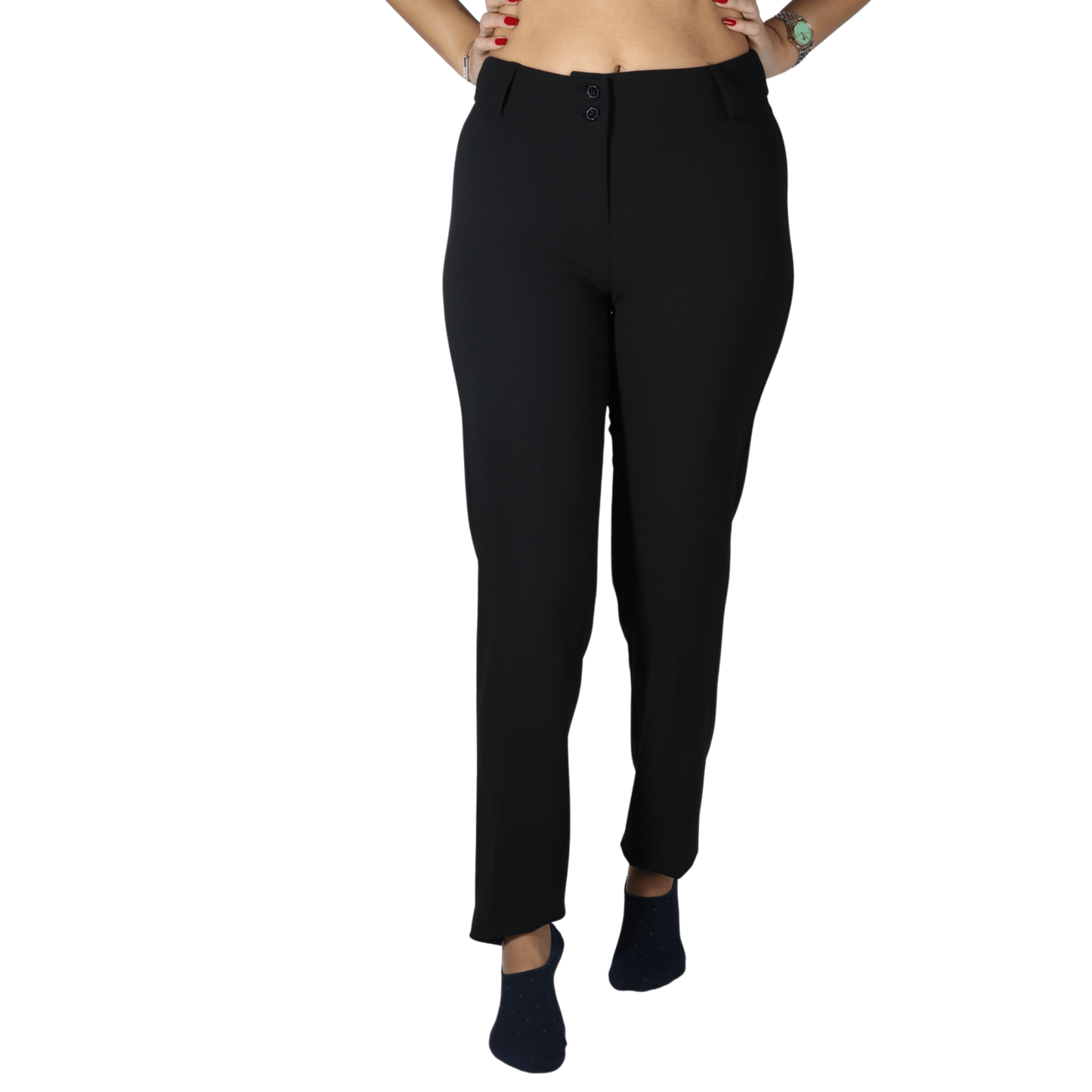 TWISTER Womens Bottoms M / Black / 28 TWISTER - Straight leg form pants