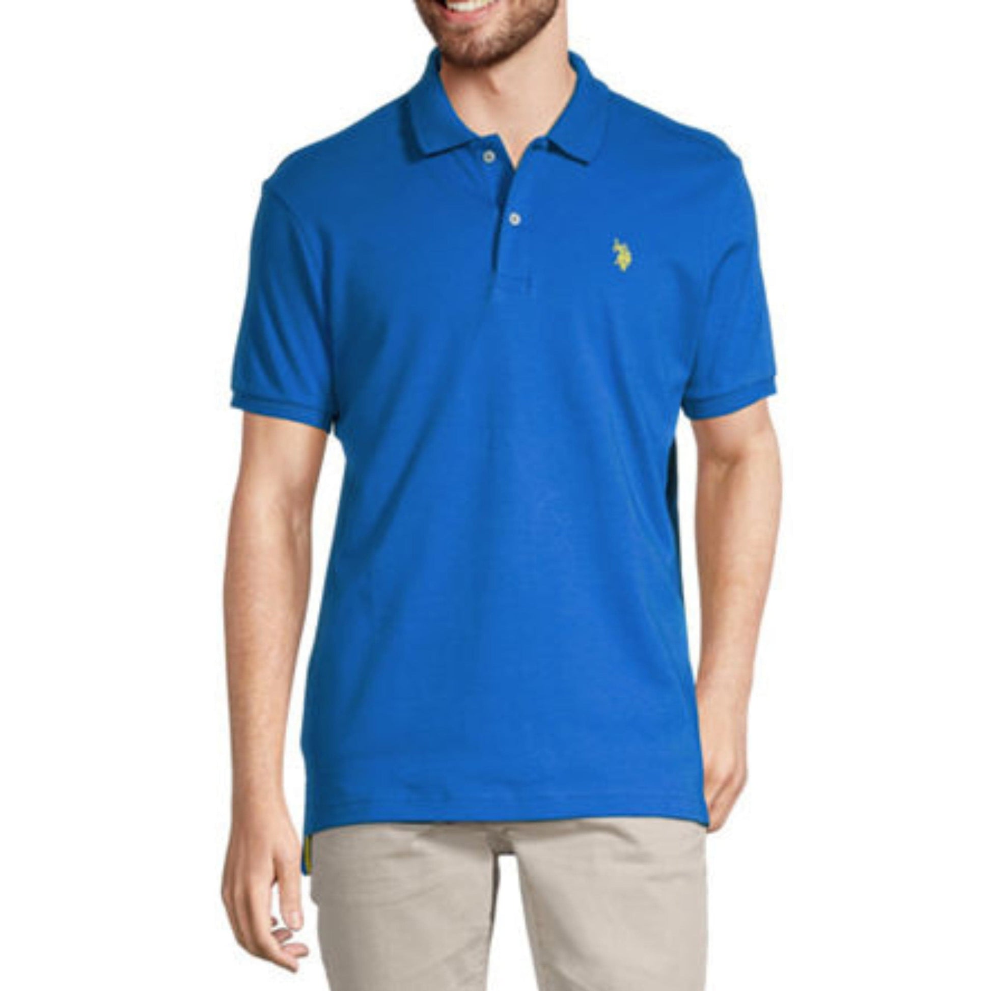 U.S. POLO ASSN. Mens Tops S / Blue U.S. POLO ASSN. - Classic Fit Short Sleeve Polo Shirt