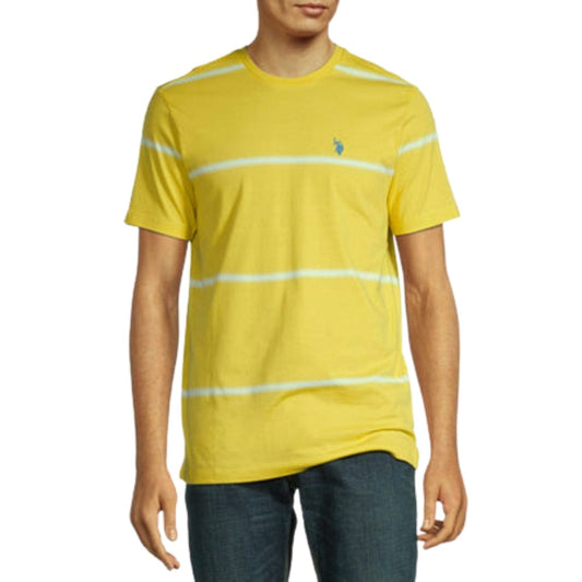 U.S. POLO ASSN. Mens Tops L / Yellow U.S. POLO ASSN. - Crew Neck Short Sleeve T-Shirt