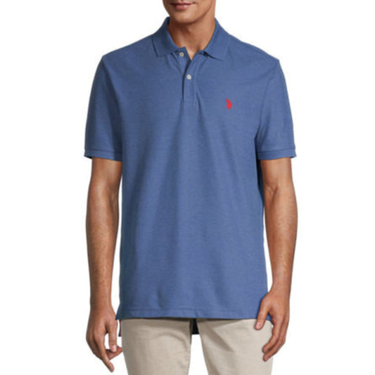 U.S. POLO ASSN. Mens Tops S / Blue U.S. POLO ASSN. - Regular Fit Short Sleeve Polo Shirt