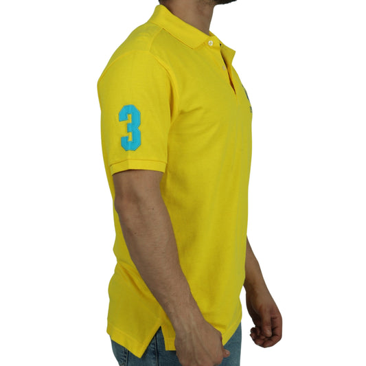 U.S. POLO ASSN. Mens Tops Tall XXXL / Yellow U.S. POLO ASSN. - Side Vents Top