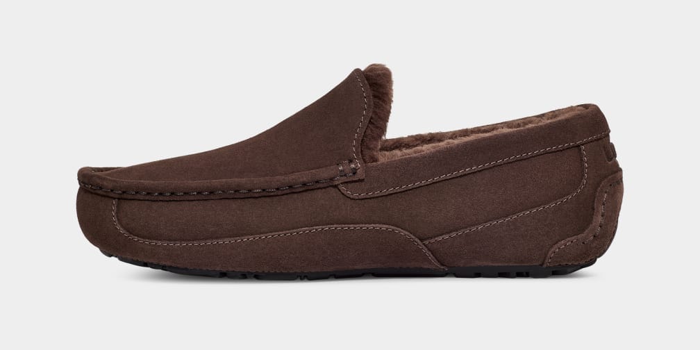 Ascot leather outlet slipper