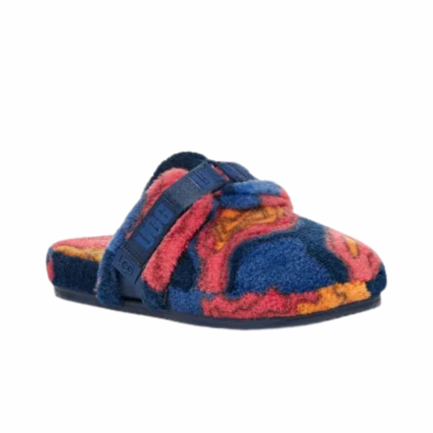 UGG Mens Shoes 42 / Multi-Color UGG - Fluff It Cali Topo Slide slippers