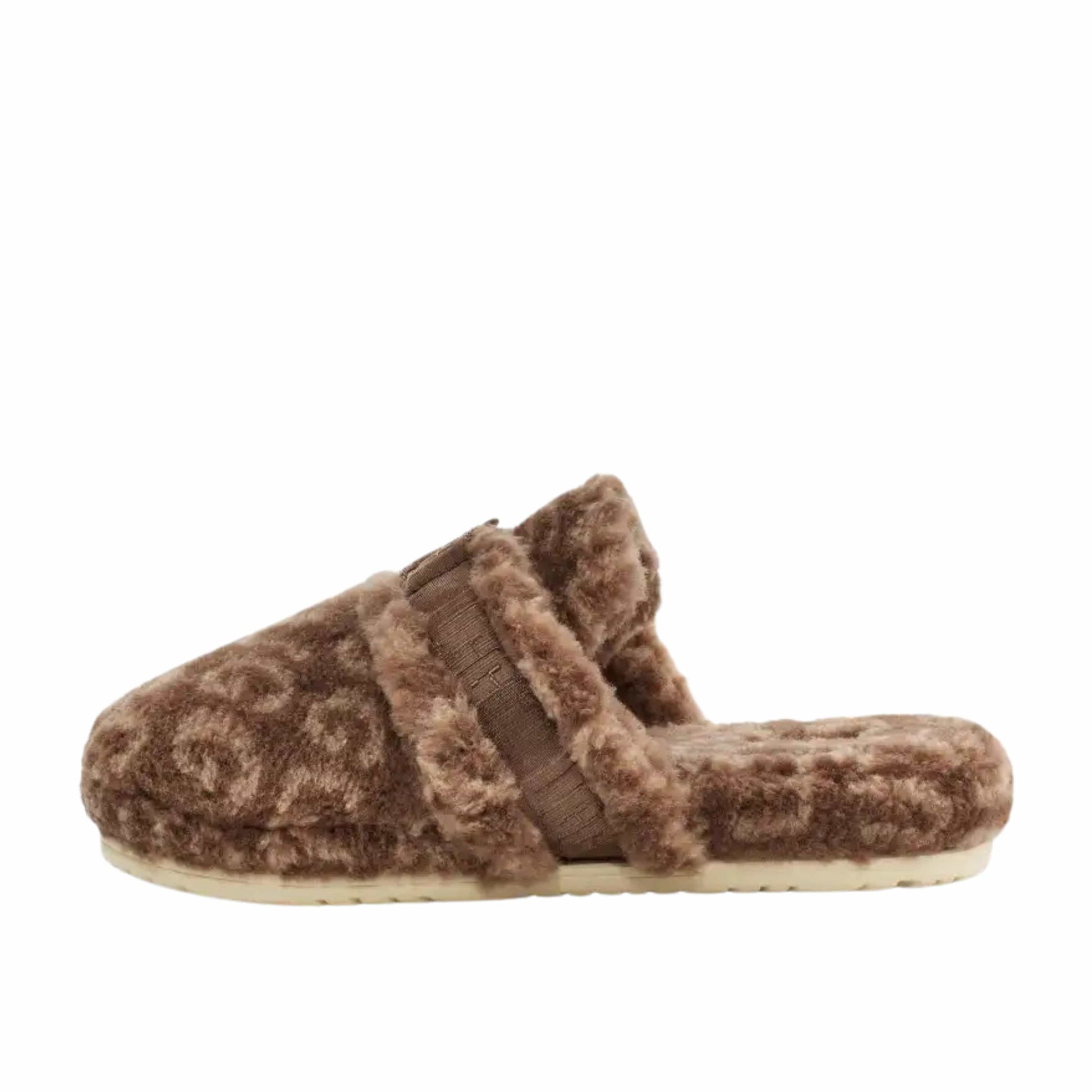 UGG Mens Shoes 43 / Brown UGG - Fluff It Pop slipper