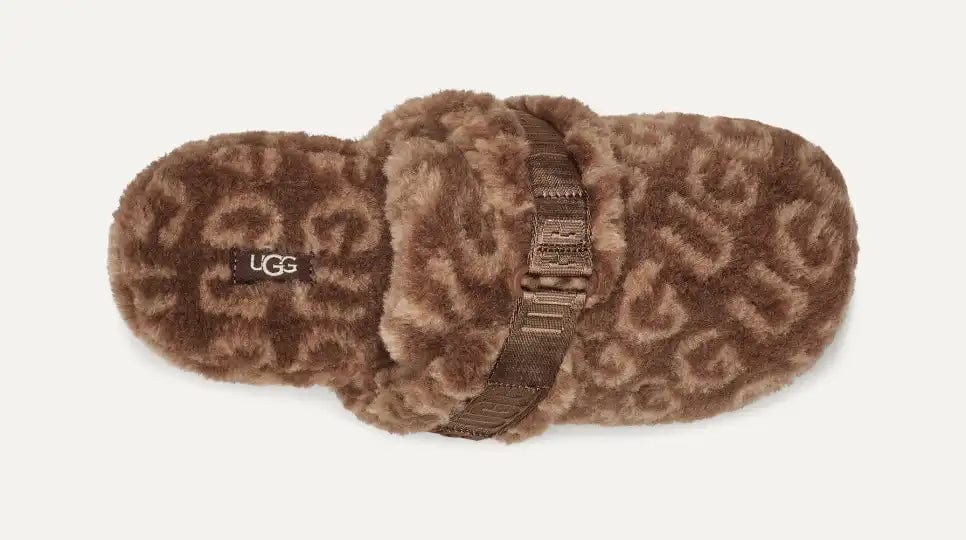 UGG Mens Shoes 43 / Brown UGG - Fluff It Pop slipper