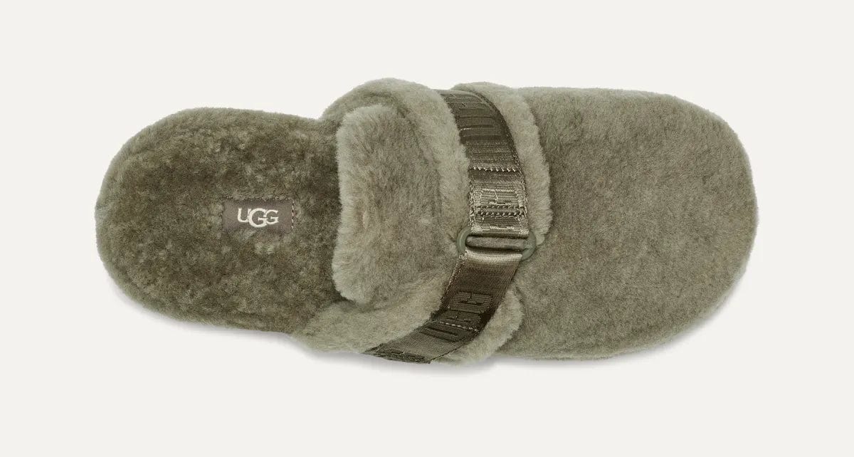 UGG Mens Shoes 42 / Green UGG - Fluff It Slide slippers