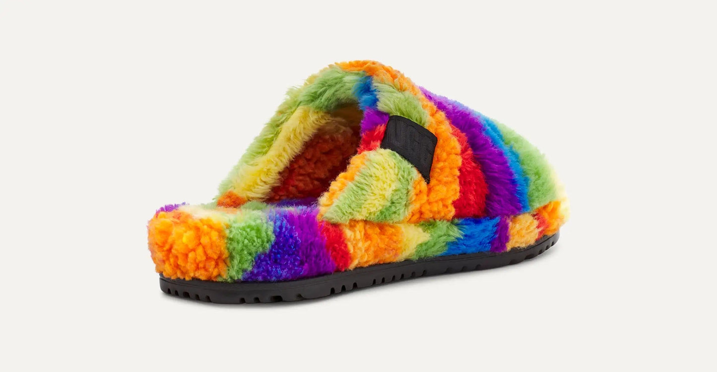 UGG Mens Shoes 43 / Multi-Color UGG - Fluff You Cali Collage slippers