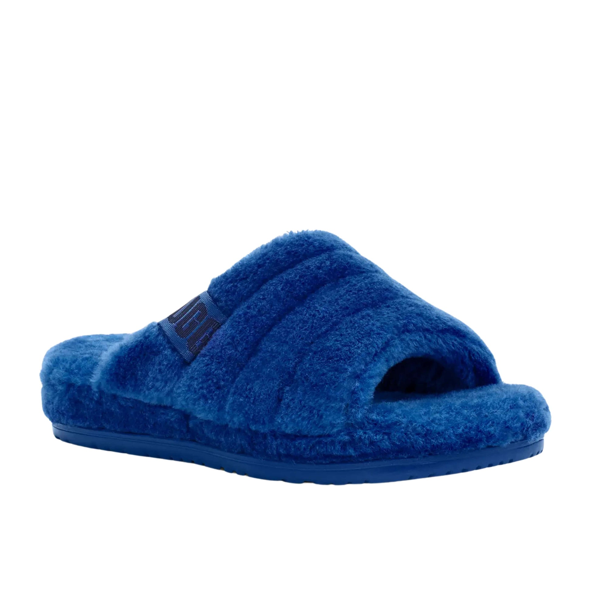 UGG Mens Shoes 42 / Blue UGG - Fluff You ribbed slippers