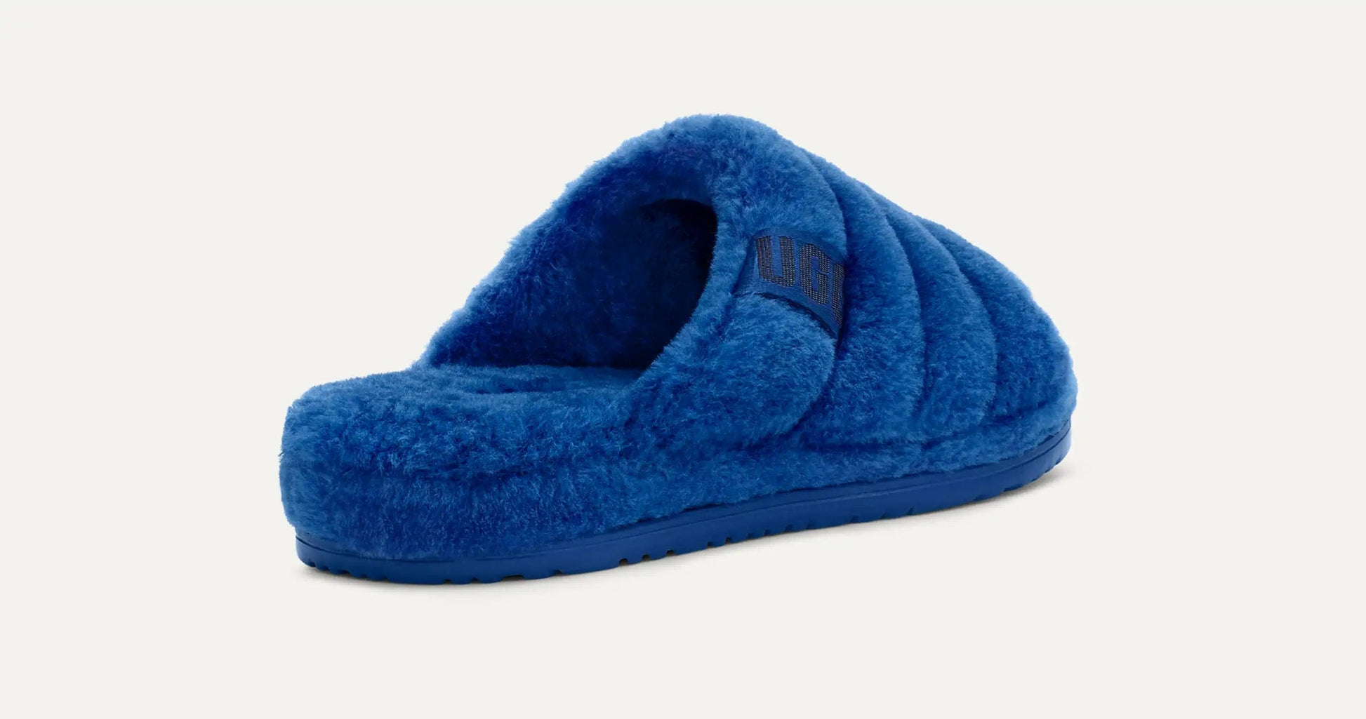 UGG Mens Shoes 42 / Blue UGG - Fluff You ribbed slippers