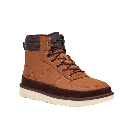 UGG Mens Shoes 42 / Brown UGG - Highland Sport Ez Nubuck Lace Up Boots