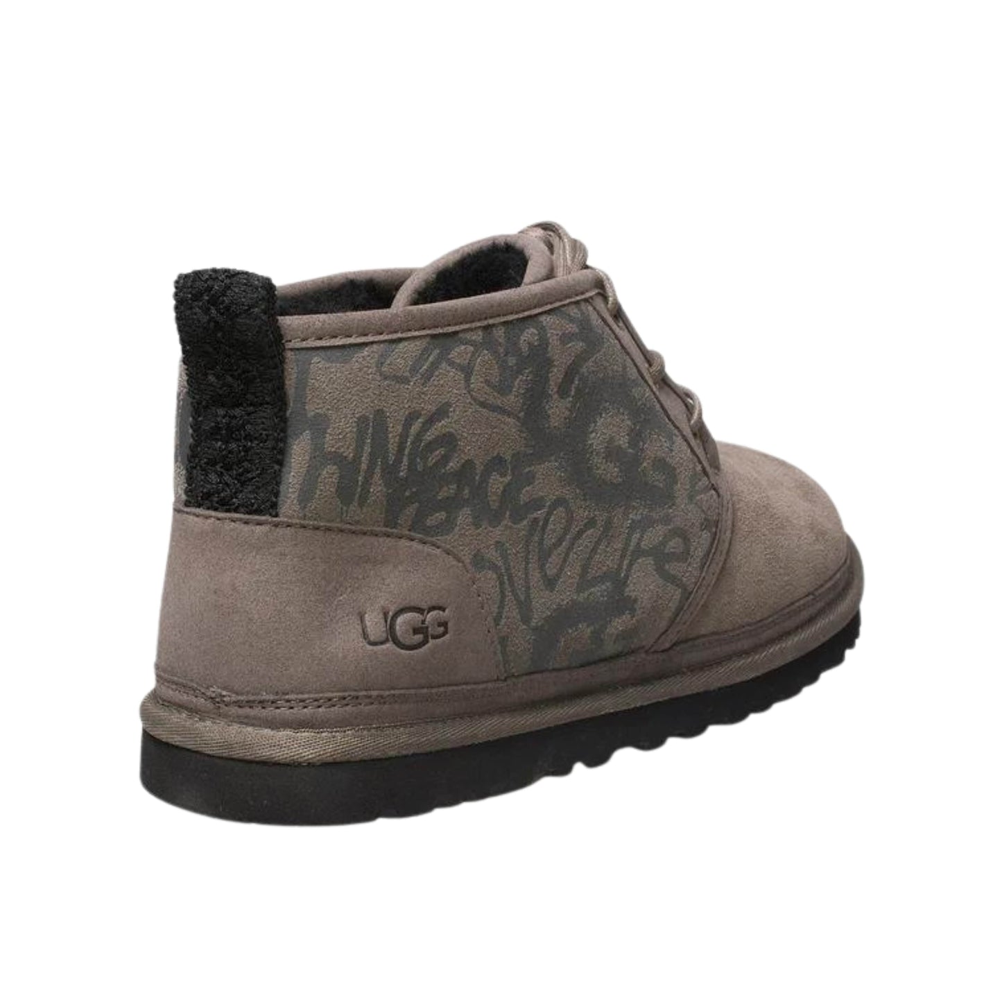 UGG Mens Shoes 42 / Grey UGG - Neumel Street Graffiti Slate Boots