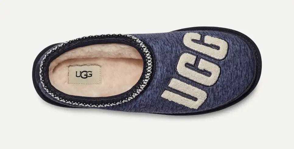 UGG Mens Shoes 44 / Blue UGG - Tasman Fur Jersey Cozy slipper