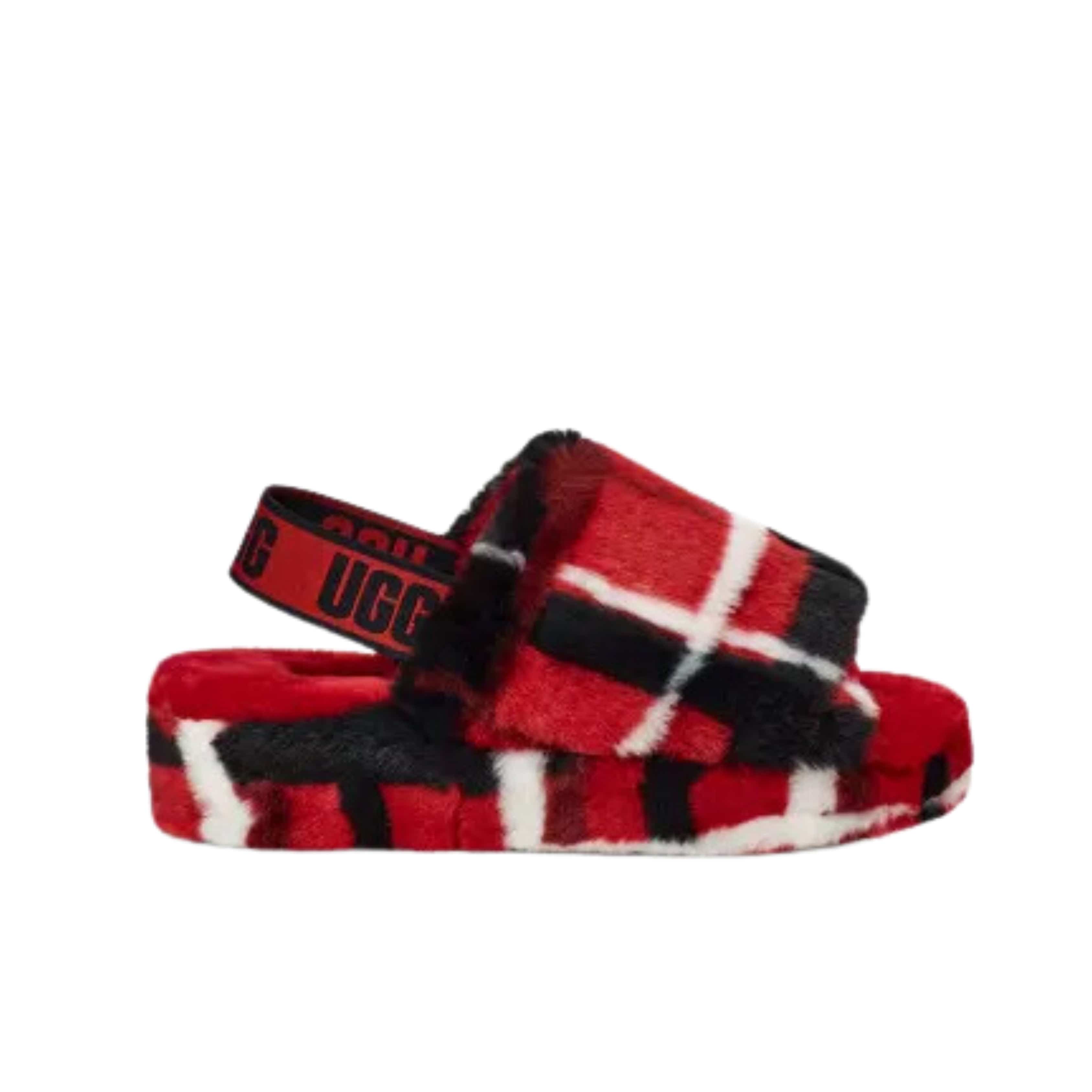 UGG Fluff Yeah Slide Plaid Punk Beyond Marketplace