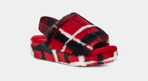 UGG - Fluff Yeah Slide Plaid Punk