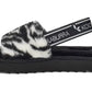 UGG Women Shoes 38 / Black UGG - FUZZ'N II ZEBRA