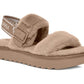 UGG Women Shoes 38 / Brown UGG - Sandals Furr-Ah