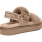 UGG Women Shoes 38 / Brown UGG - Sandals Furr-Ah