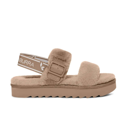 UGG Women Shoes 38 / Brown UGG - Sandals Furr-Ah